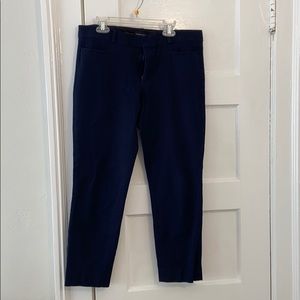 Banana Republic Navy Cropped Dress Pants